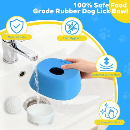 Non-Slip Dog Licking Bowl
