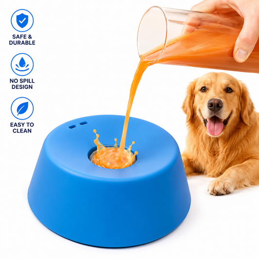 Non-Slip Dog Licking Bowl