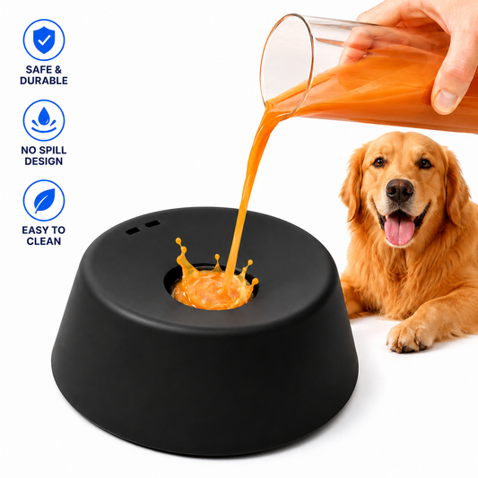Non-Slip Dog Licking Bowl